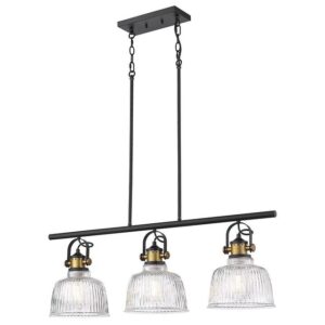 H-3700-3-GLS Pendant Light